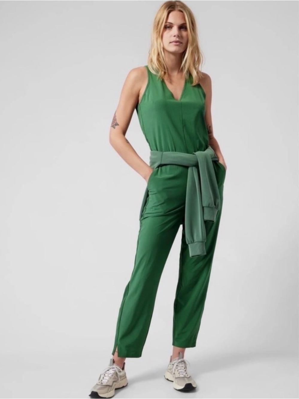 Athleta Brooklyn V-Neck Jumpsuit